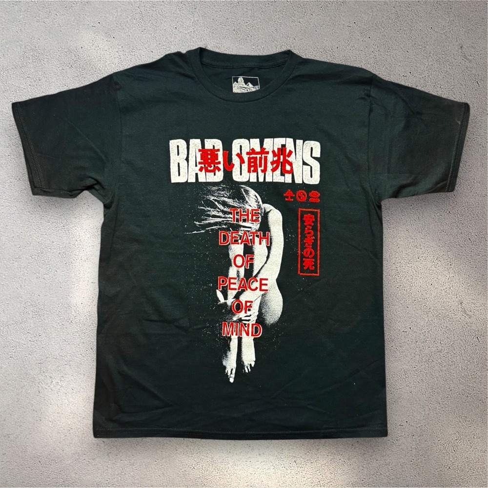 Bad Omens The Death of Peace of Mind Band T-Shirt Black XS Sumerian Records